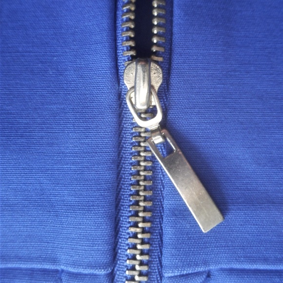 Worthington Blue Zipper Front Sheath Dress NWT 6P - Picture 4 of 8